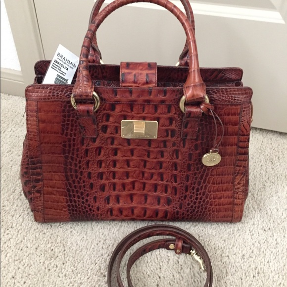 brahmin annabelle satchel